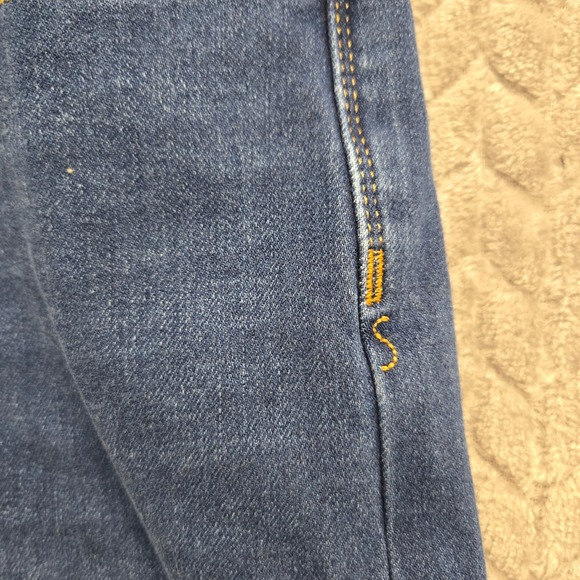 Soft Surroundings Ultimate Denim Pull On Relaxed Shorts Womens 1X Blue Stretch - Picture 7 of 9